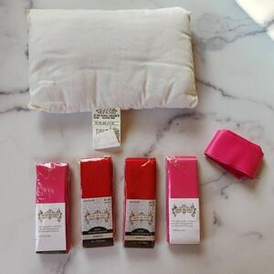 Hobby Lobby Sew Ology 4 New in package satin blanket binding hot pink mini pillo